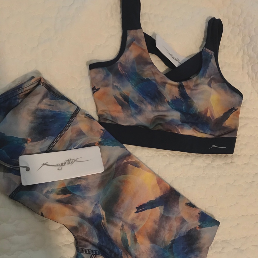 💎Gottex activewear bra + leggings SET💎